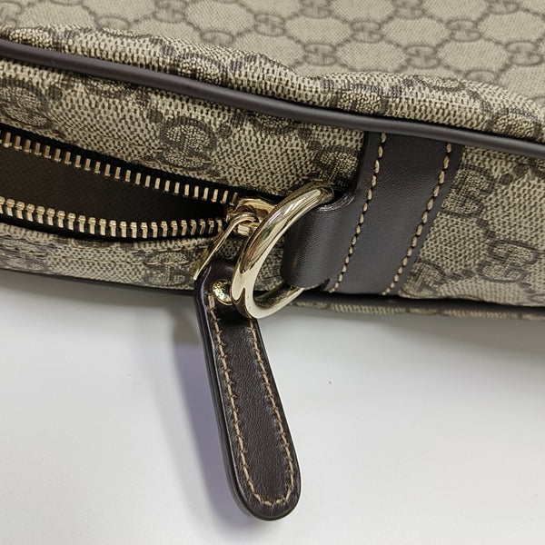 Duffle Monogram Coated Canvas Beige