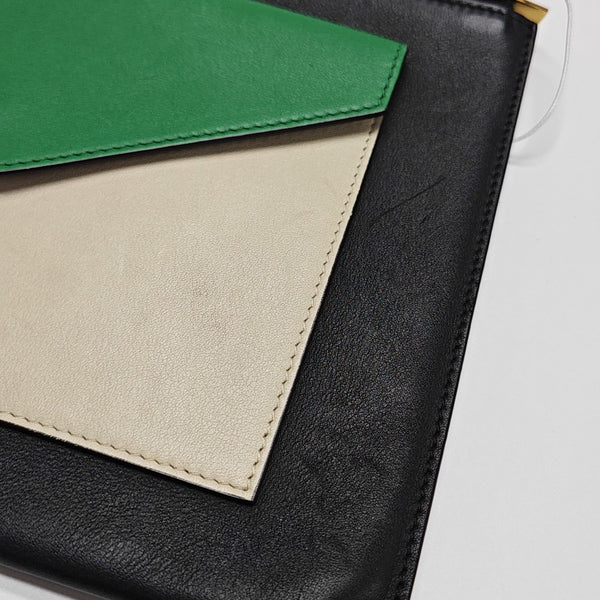 Calfskin Clutch Multicolor