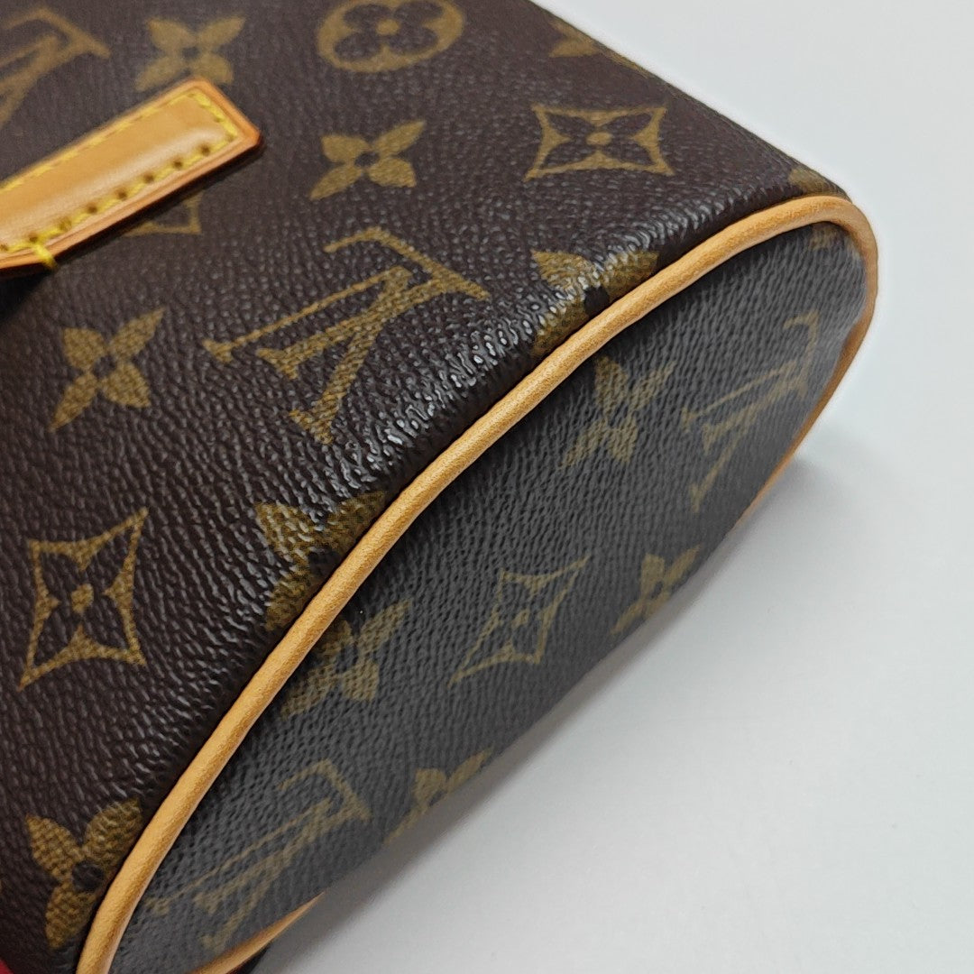SONATINE Monogram Coated Canvas Brown