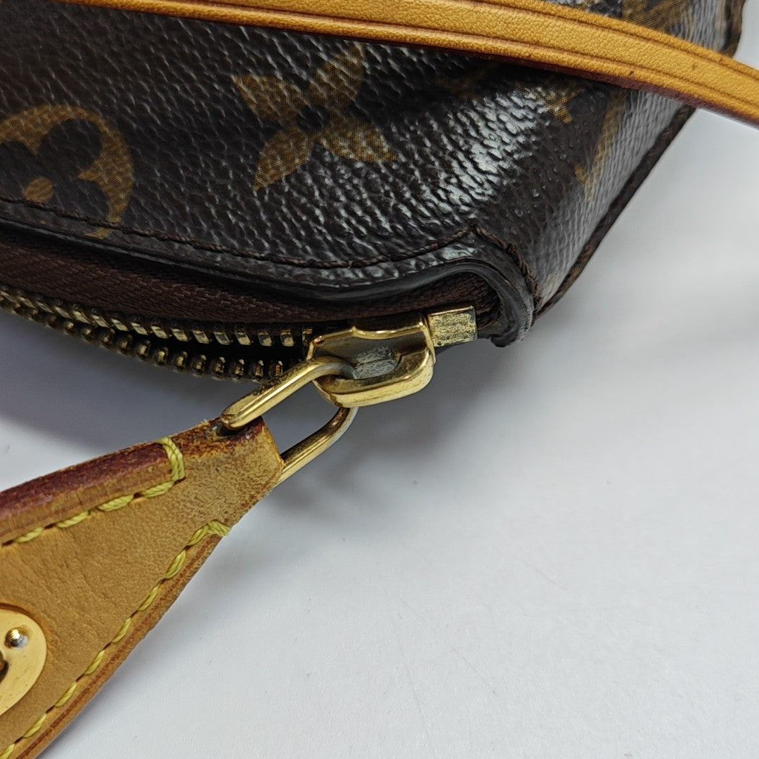 LOCKIT PM Monogram Coated Canvas Brown