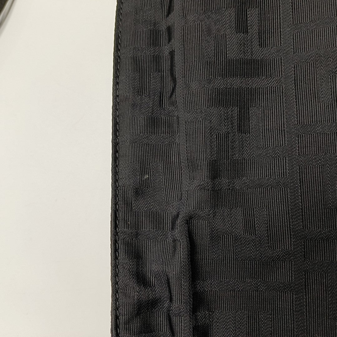 Canvas Top Handle Bag Black
