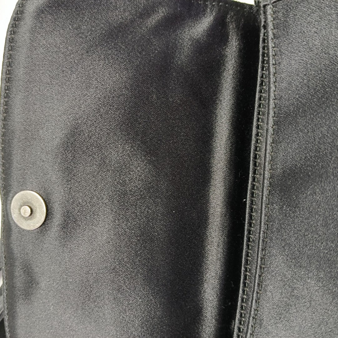 Silk Satin Black