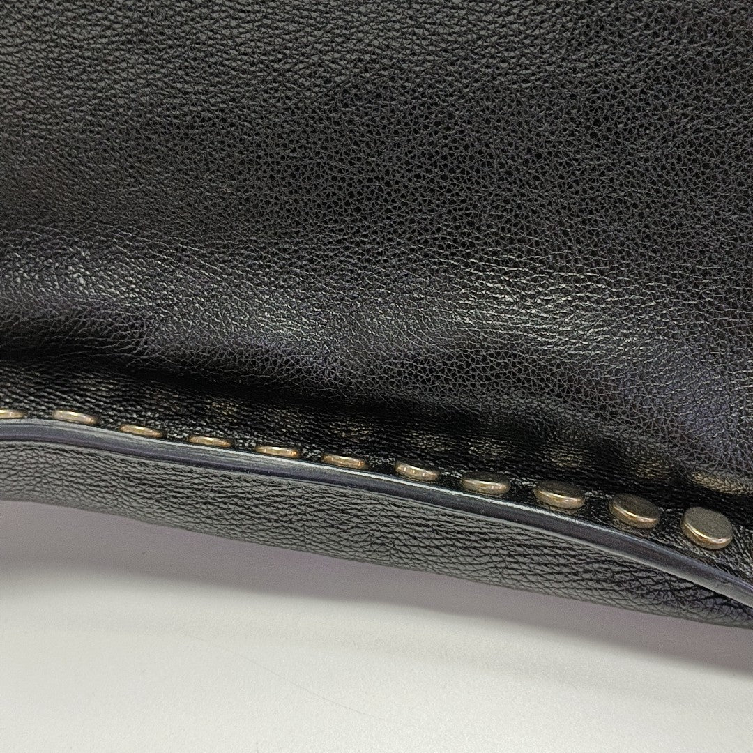 Etiquette Calfskin Black