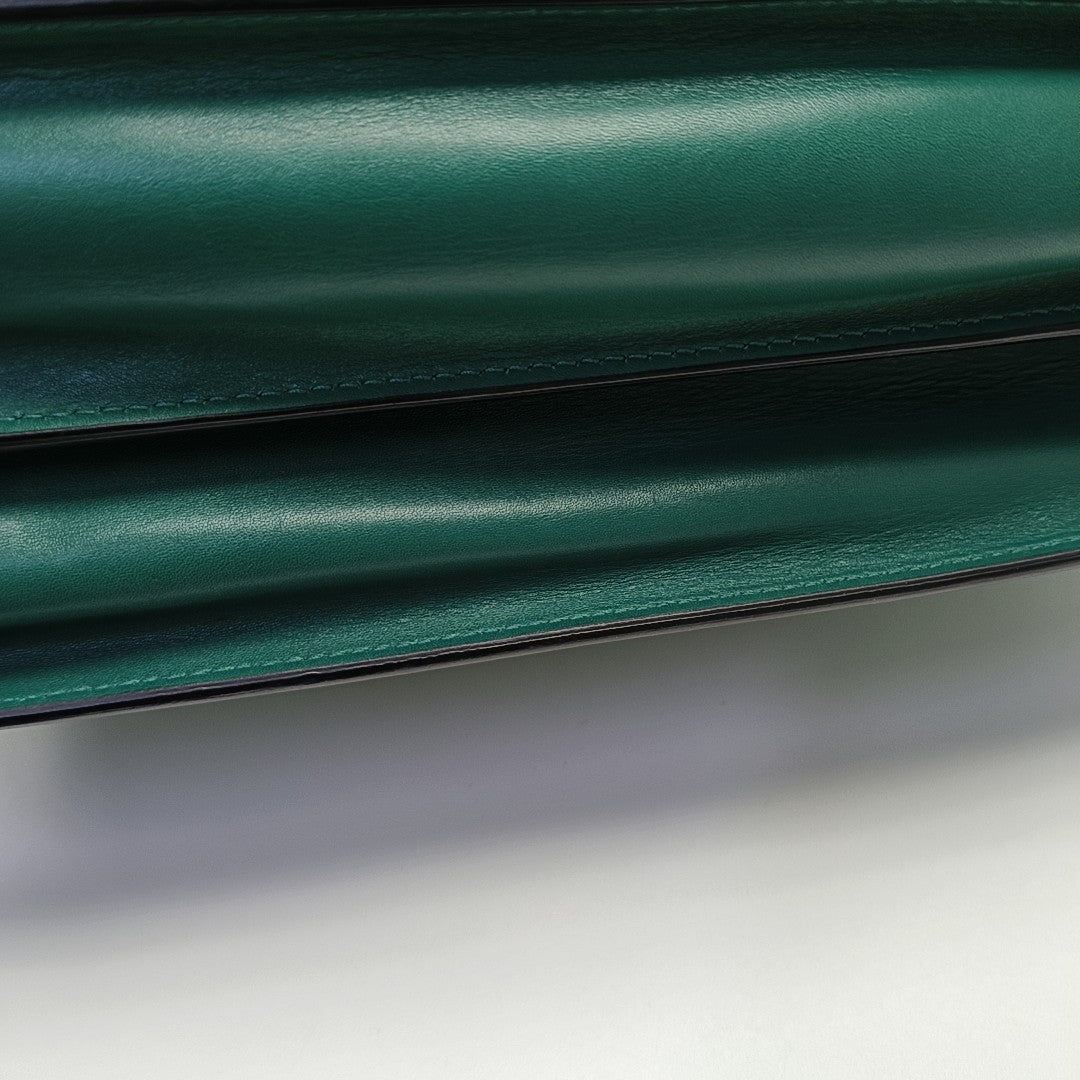 SERPENTI FOREVER Calfskin Green