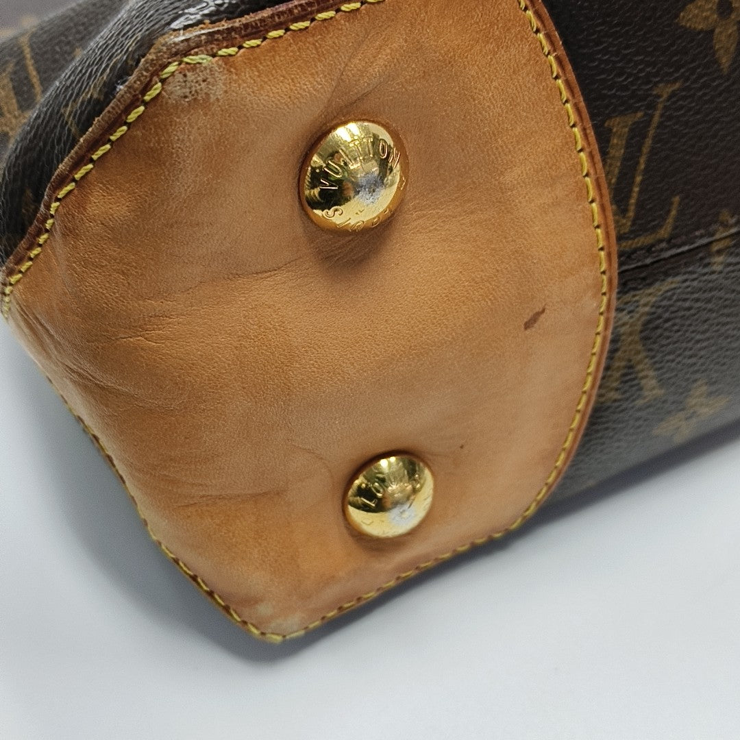 WILSHIRE PM Monogram Coated Canvas Brown