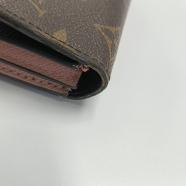 ARIANE Monogram Coated Canvas Brown Wallet