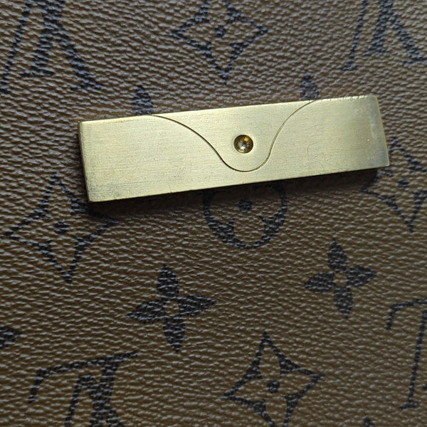 DAUPHINE MM Monogram Coated Canvas Brown
