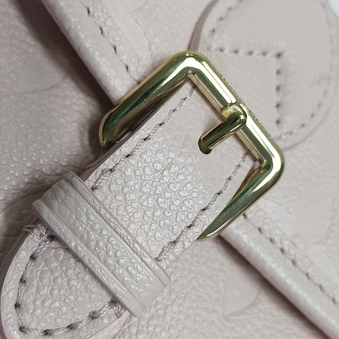 DIANE Nano Monogram Calfskin Pink