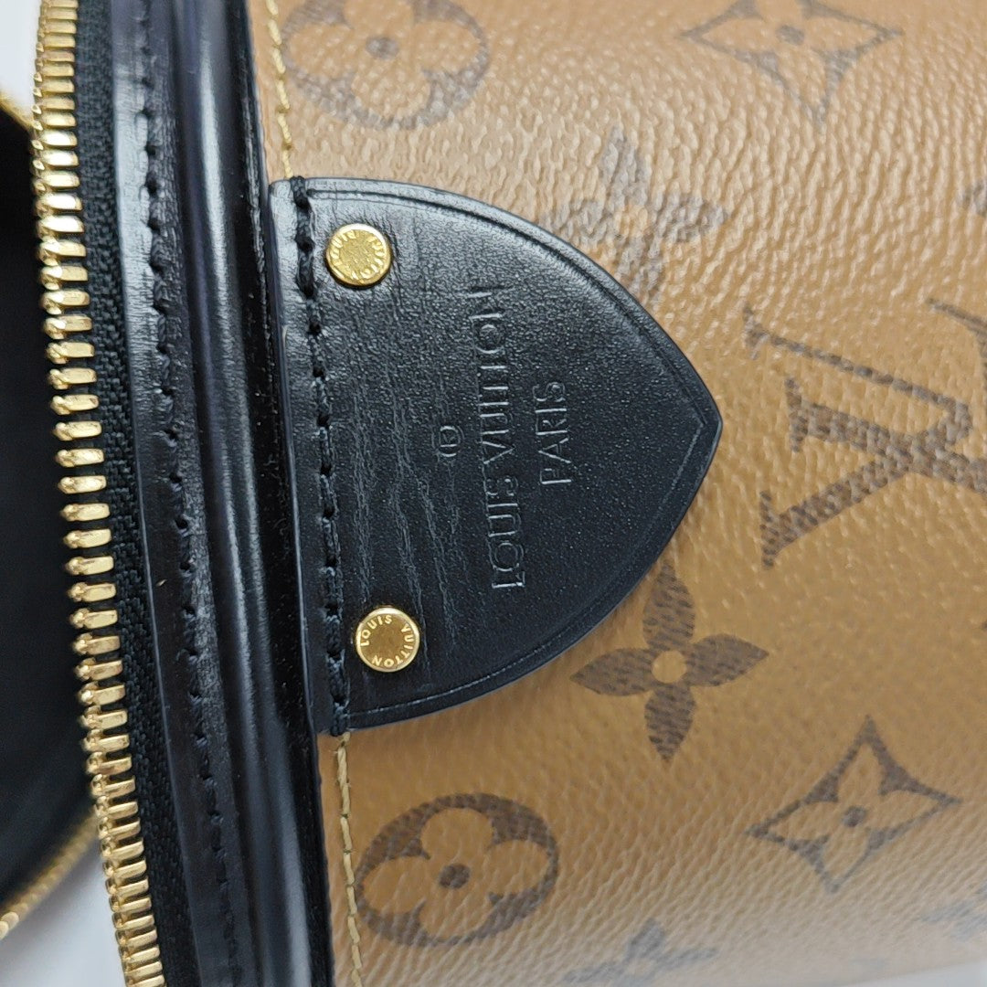 CANNES PM Monogram Coated Canvas Brown