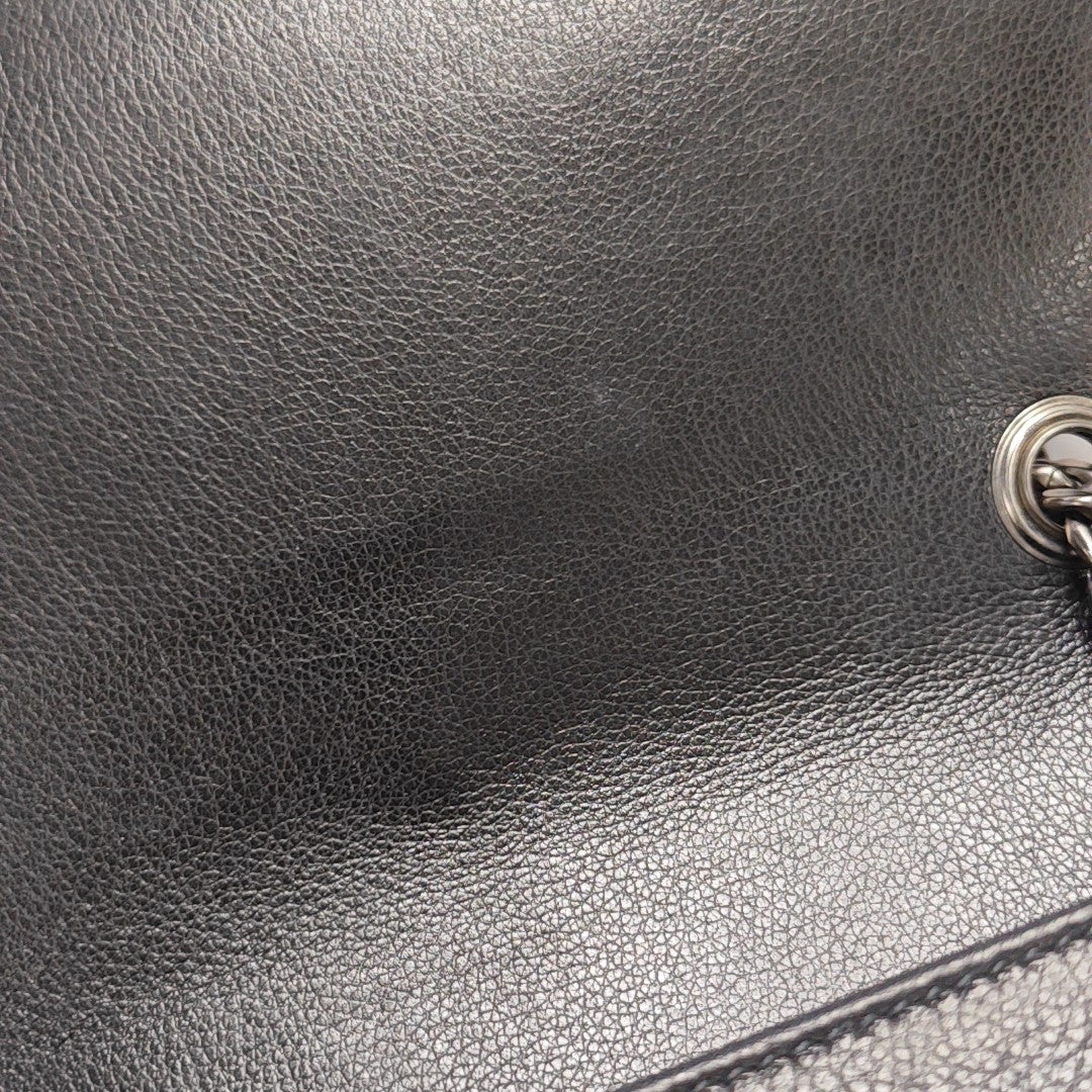 Calfskin Shoulder Bag Black