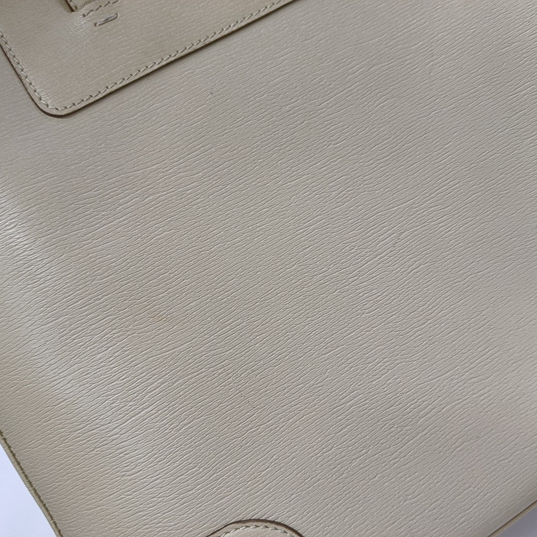 Calfskin Tote Bag Beige