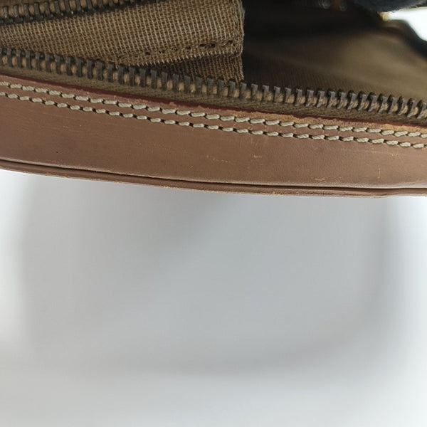 Calfskin Shoulder Bag Brown