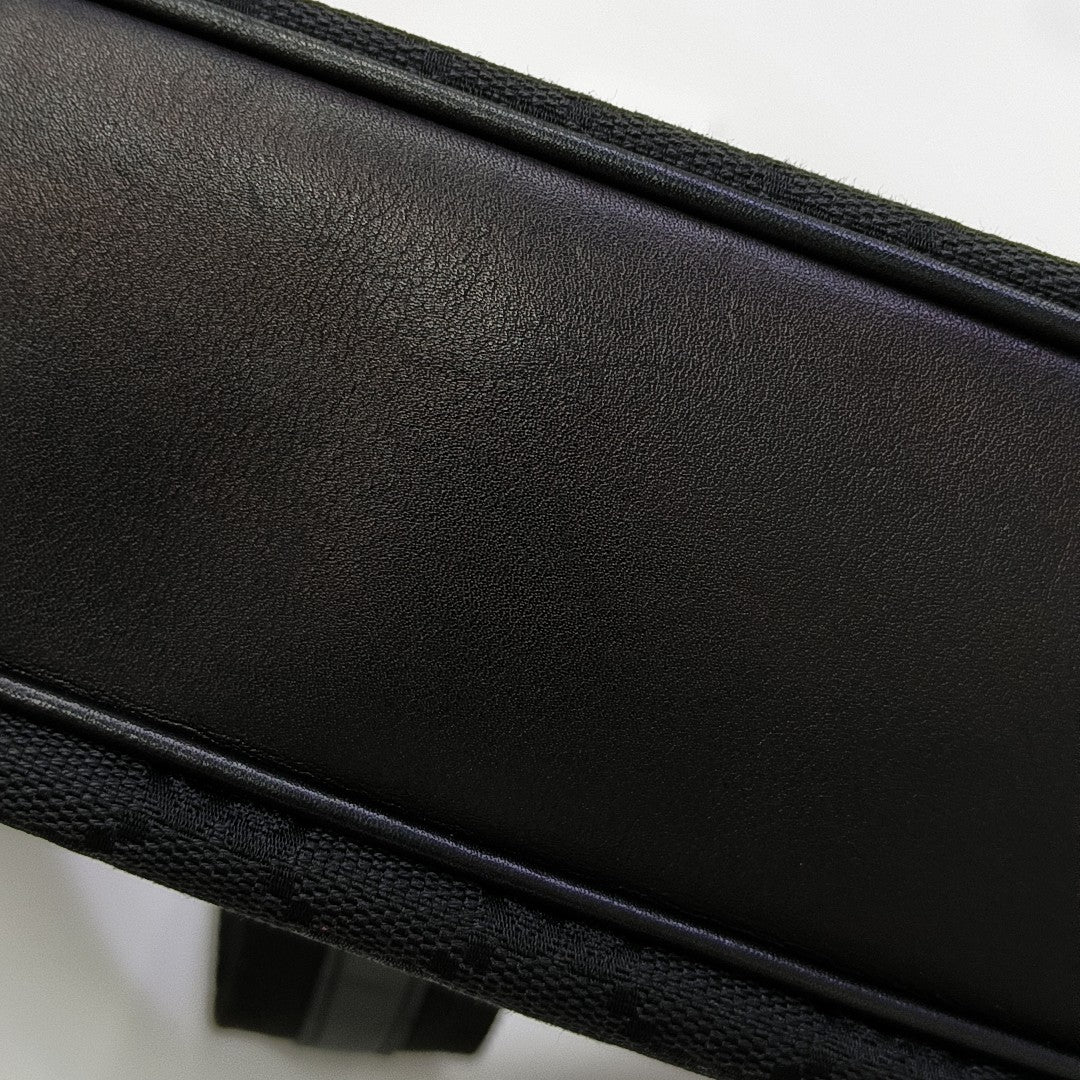 Sherry Monogram Canvas Black
