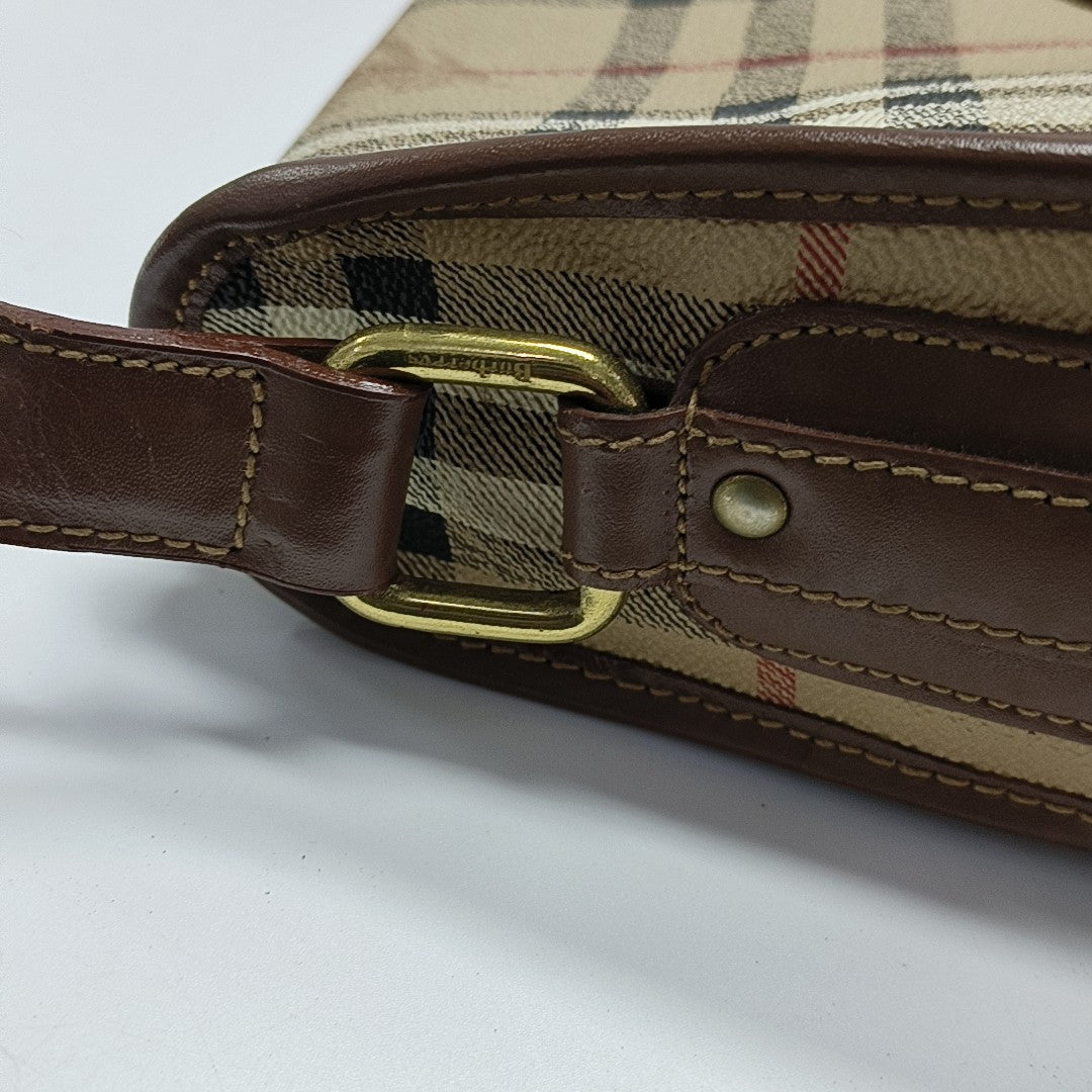 Coated Canvas Shoulder Bag Multicolor