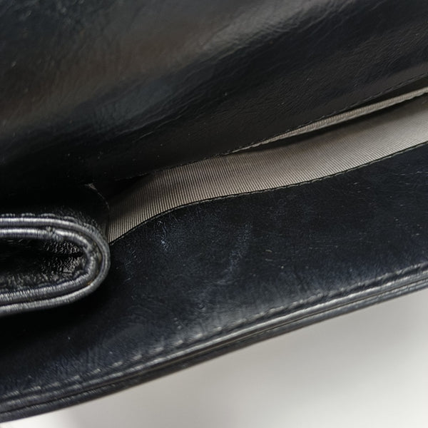 2.55 Maxi Quilted Calfskin Black