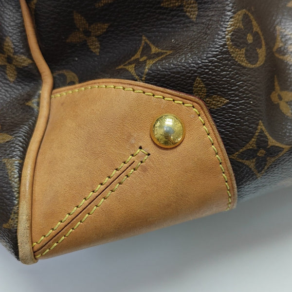 RETIRO NM Monogram Coated Canvas Brown