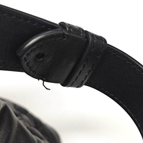 Toujours Medium Cannage Calfskin Black