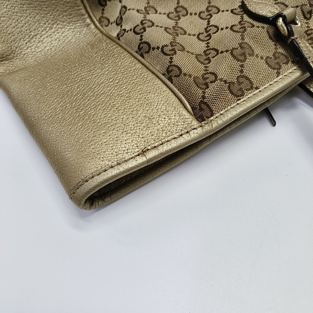 Bree Monogram Canvas Beige