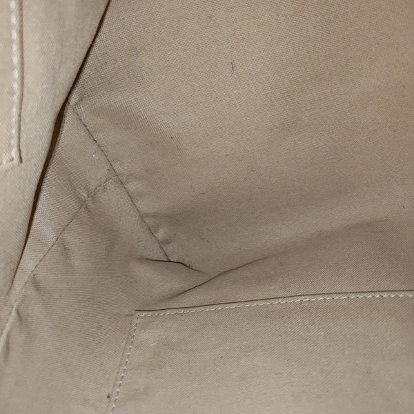 TOTALLY MM Damier Azur Coated Canvas White