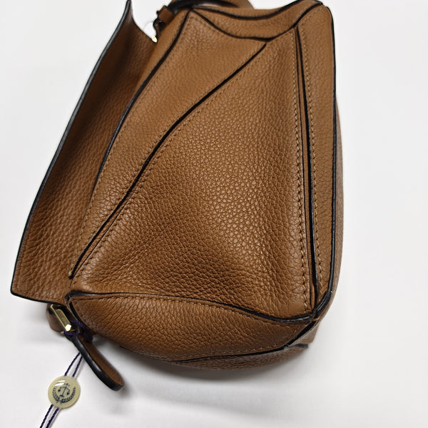 Puzzle Mini Calfskin Brown