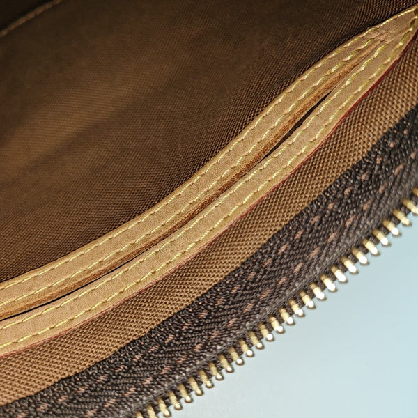 SPEEDY 30 Monogram Coated Canvas Brown