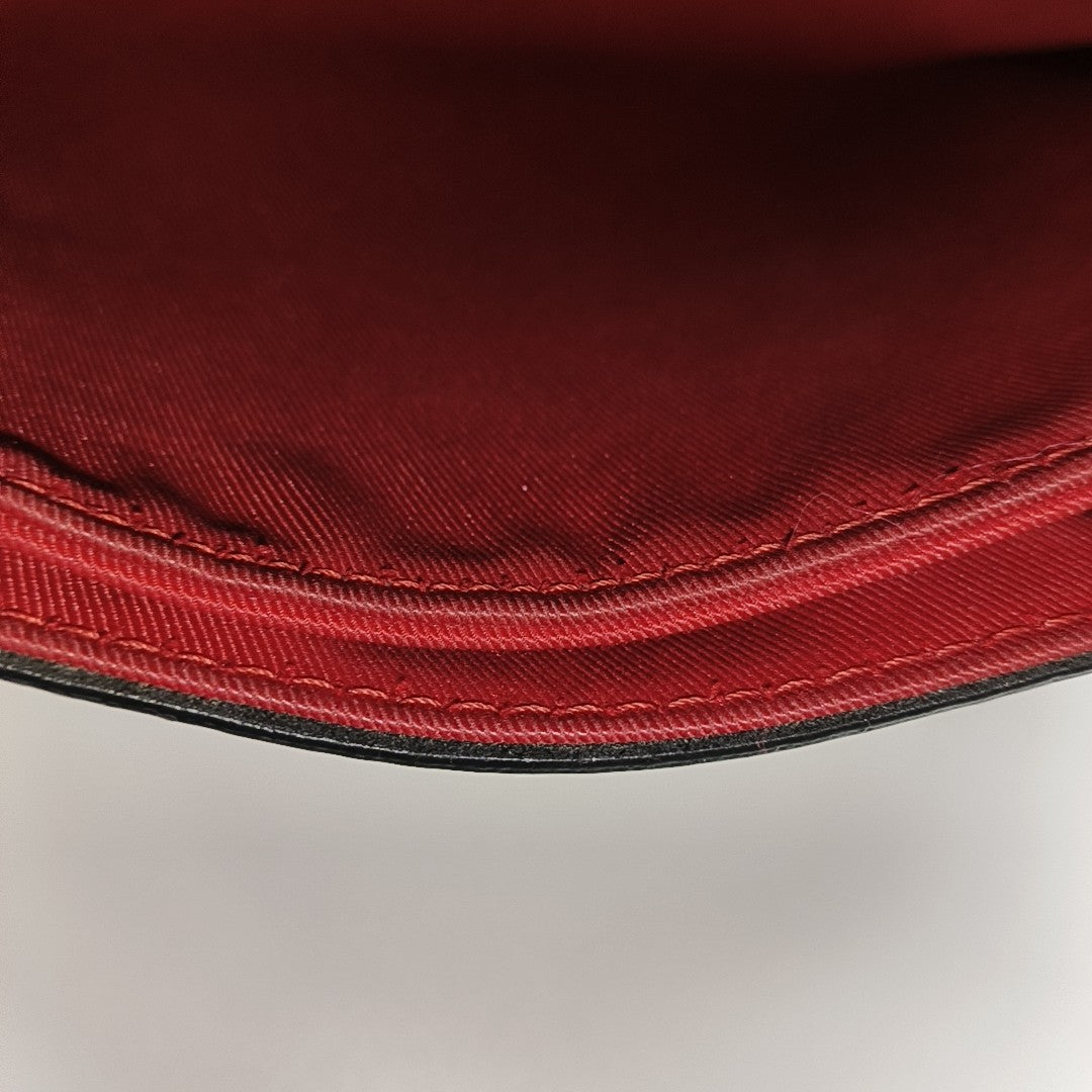 GEORGES BB Monogram Coated Canvas Brown