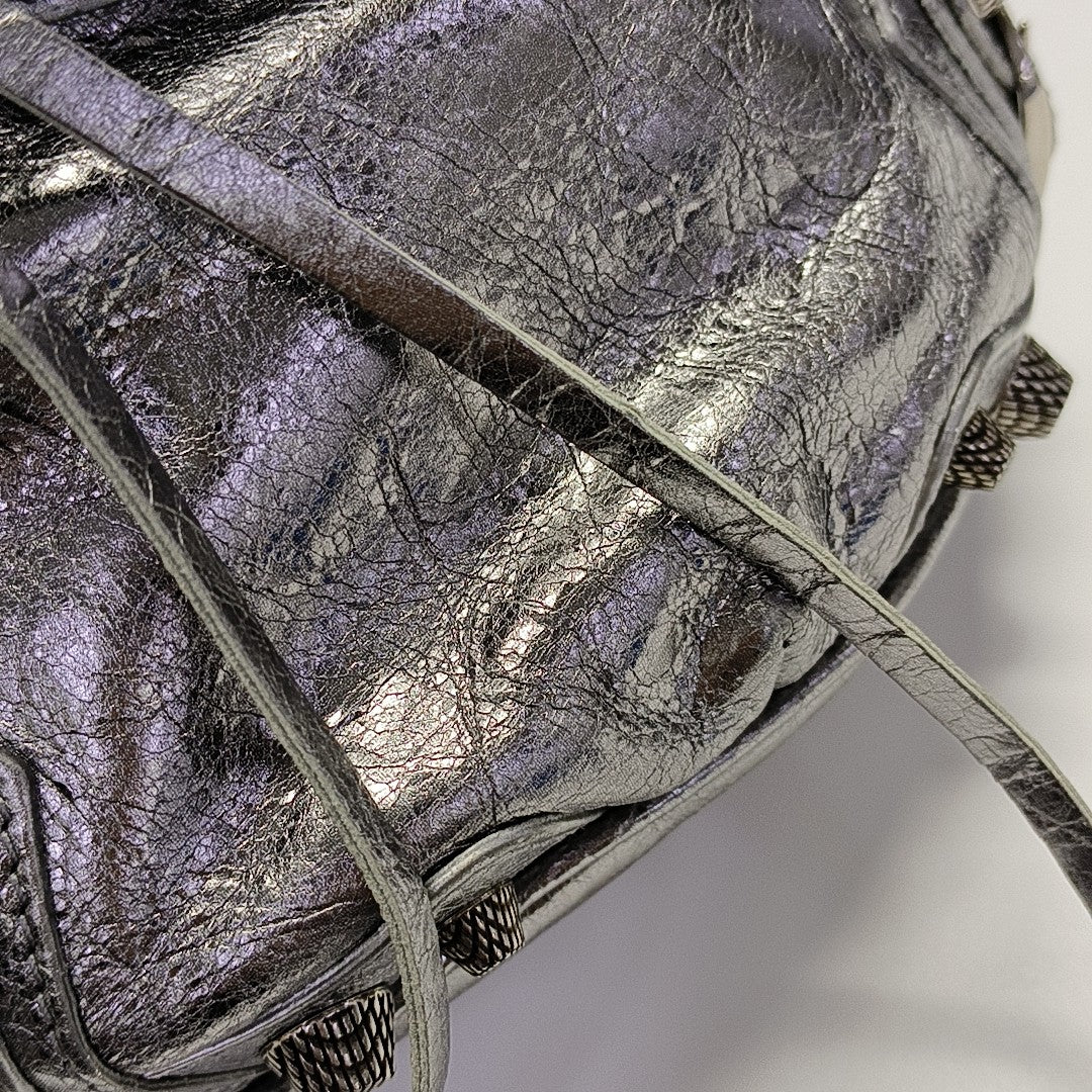 Le Cagole Calfskin Silver