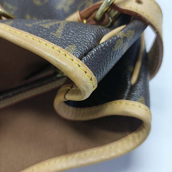 BATIGNOLLES MM Monogram Coated Canvas Brown