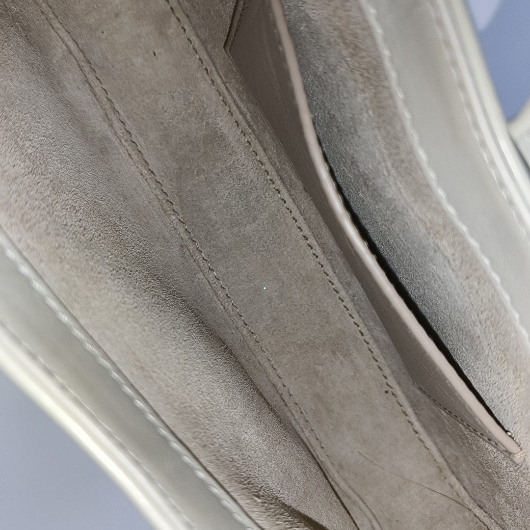 LE 5 À 7 Mini Calfskin White