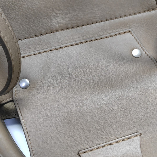 BIG BAG Small Calfskin Brown