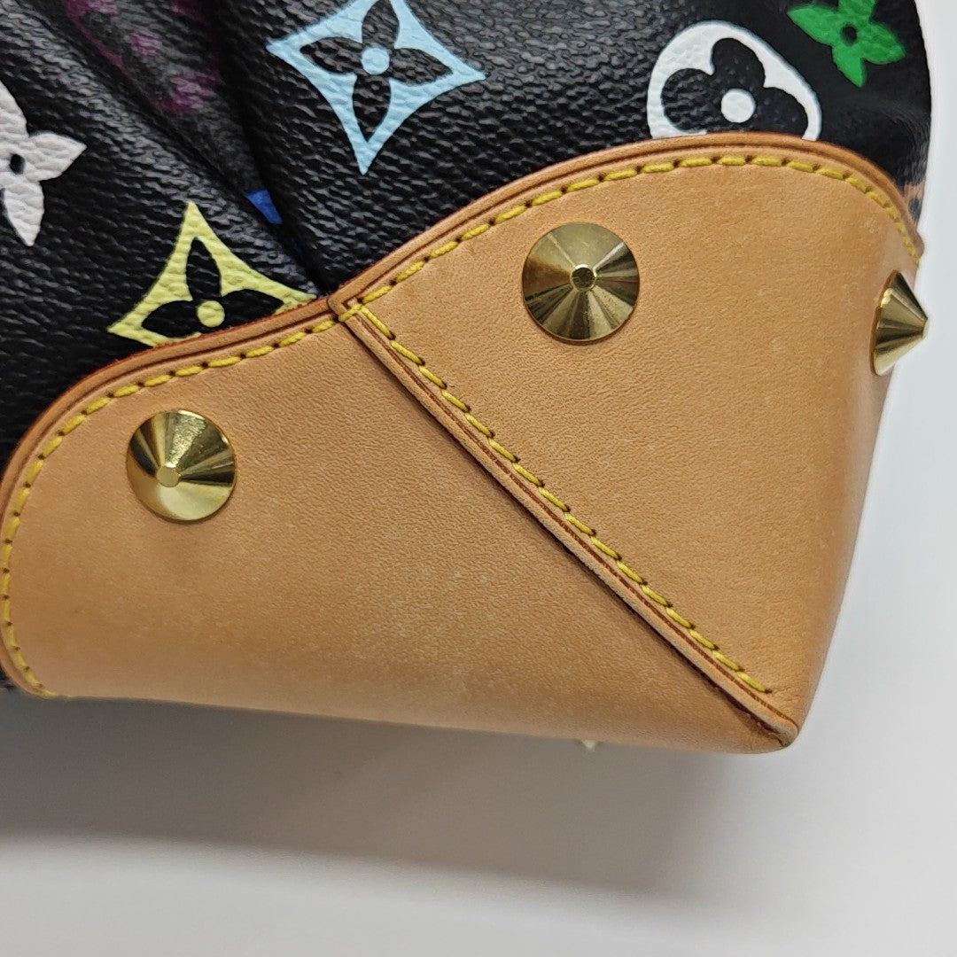 LV × TM JUDY MM Monogram Coated Canvas Black