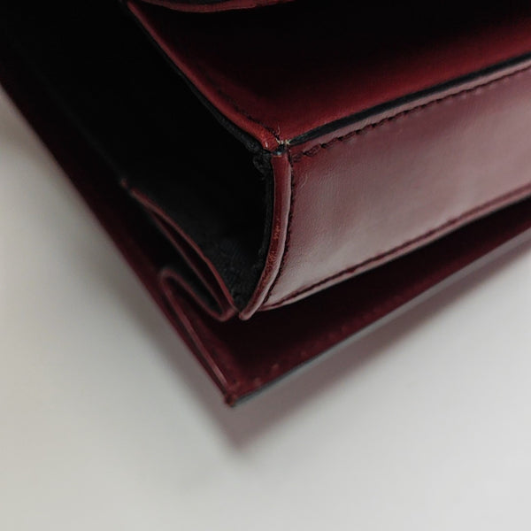 Calfskin Shoulder Bag Red