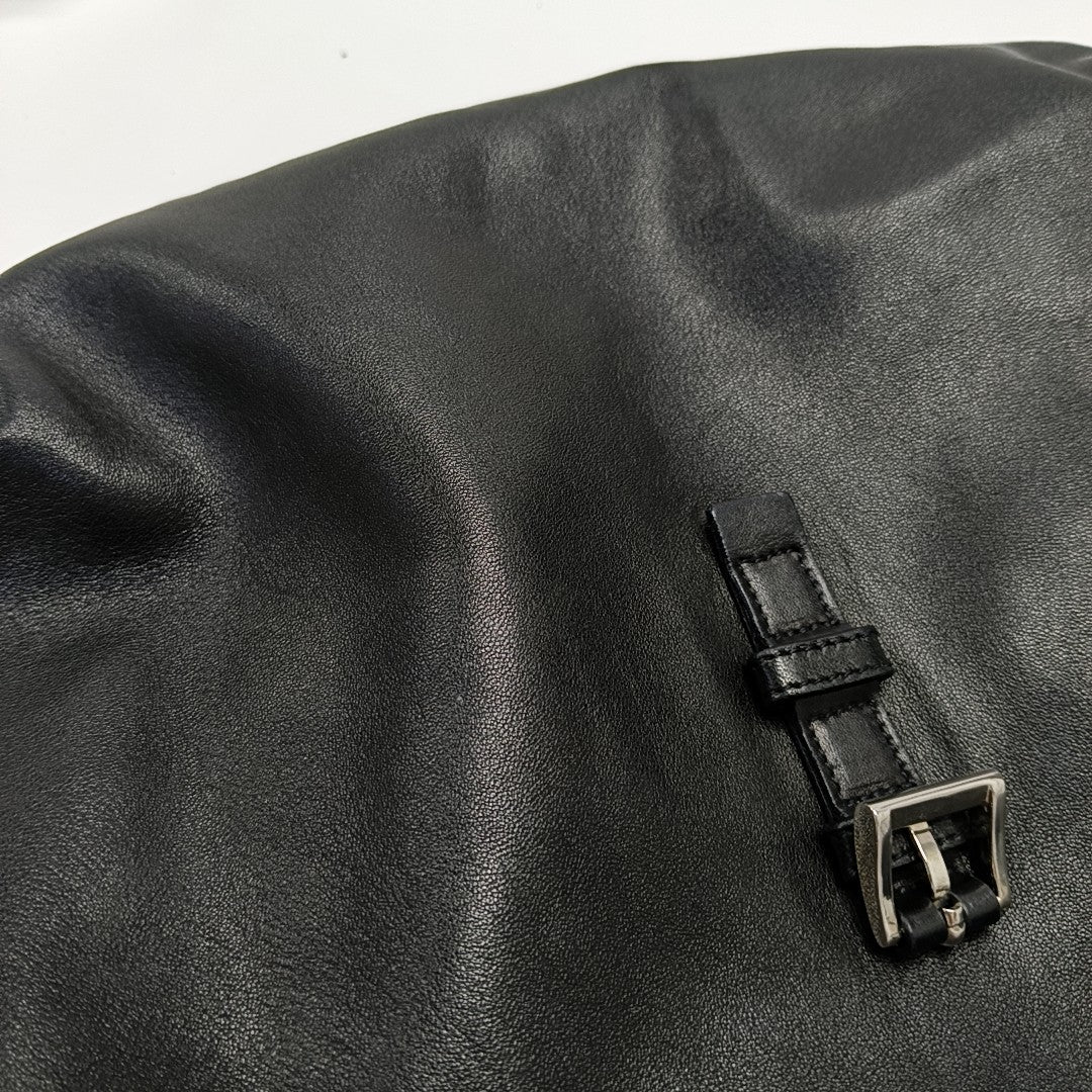 Nylon Lambskin Black