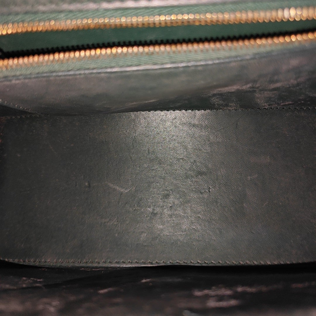 Hourglass S Calfskin Green