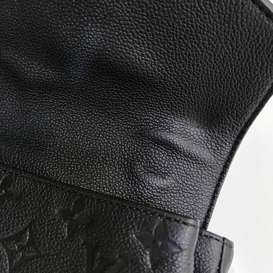 MÉTIS MM Monogram Calfskin Black