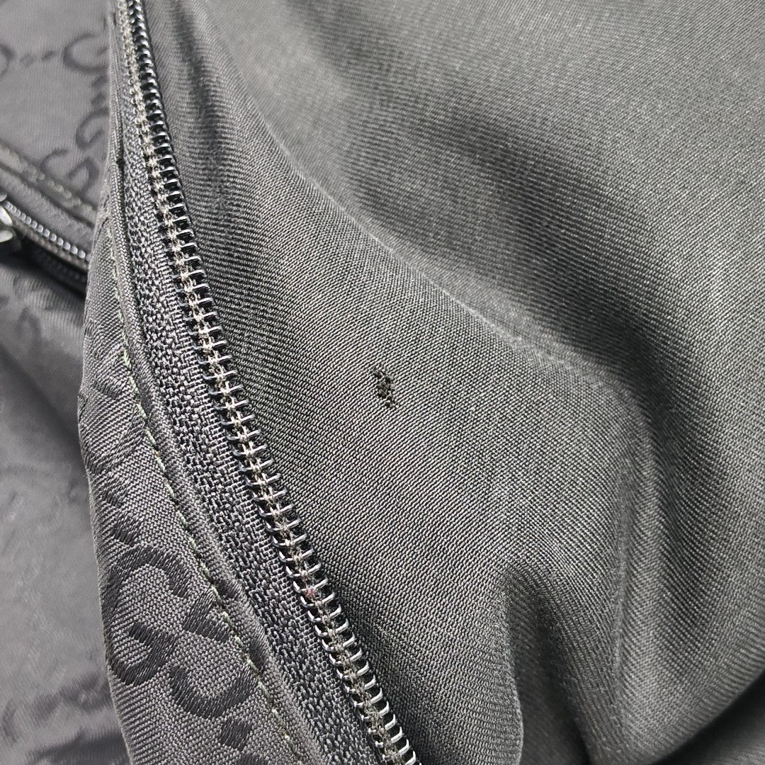 Monogram Canvas Backpack Black