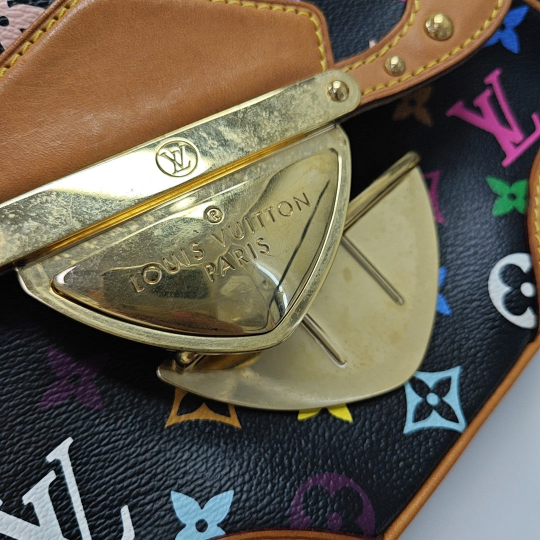 LV × TM MARILYN Monogram Coated Canvas Black