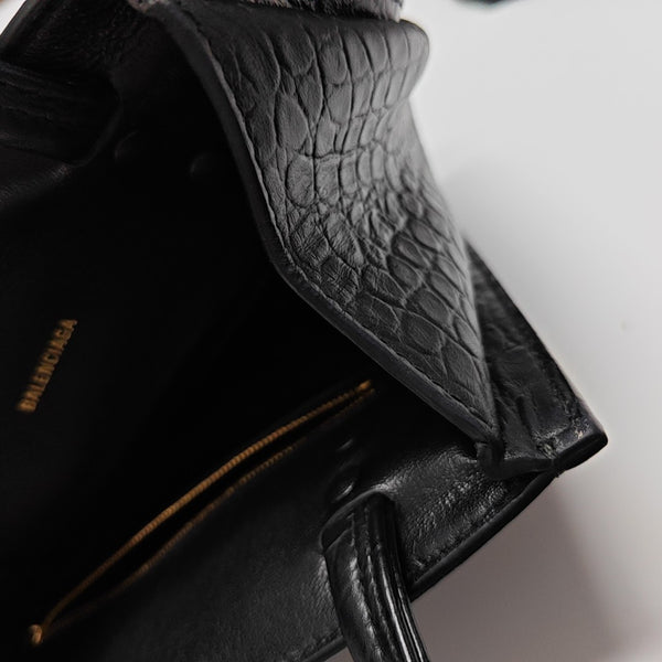 Sharp Calfskin Black