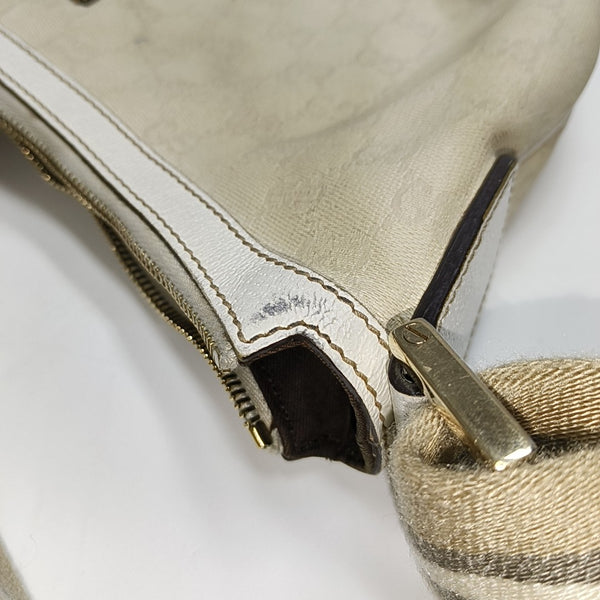 Monogram Coated Canvas Beige