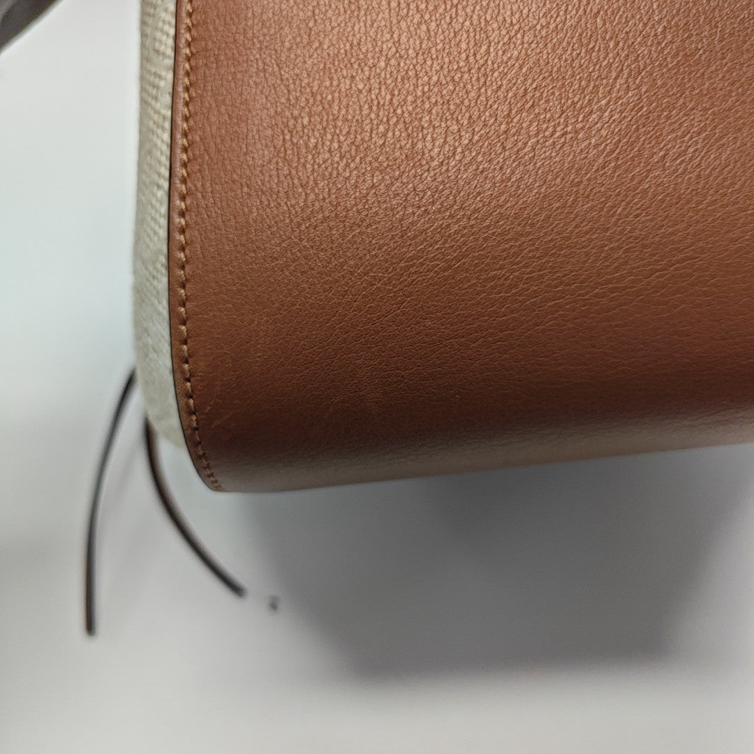 Hammock Small Monogram Calfskin Brown