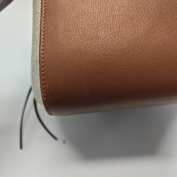 Hammock Small Monogram Calfskin Brown