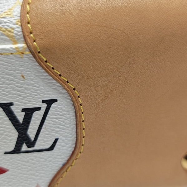 LV × TM JUDY MM Monogram Coated Canvas White