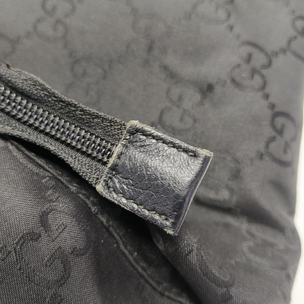 Monogram Canvas Backpack Black