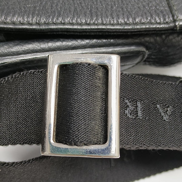 Calfskin Shoulder Bag Black