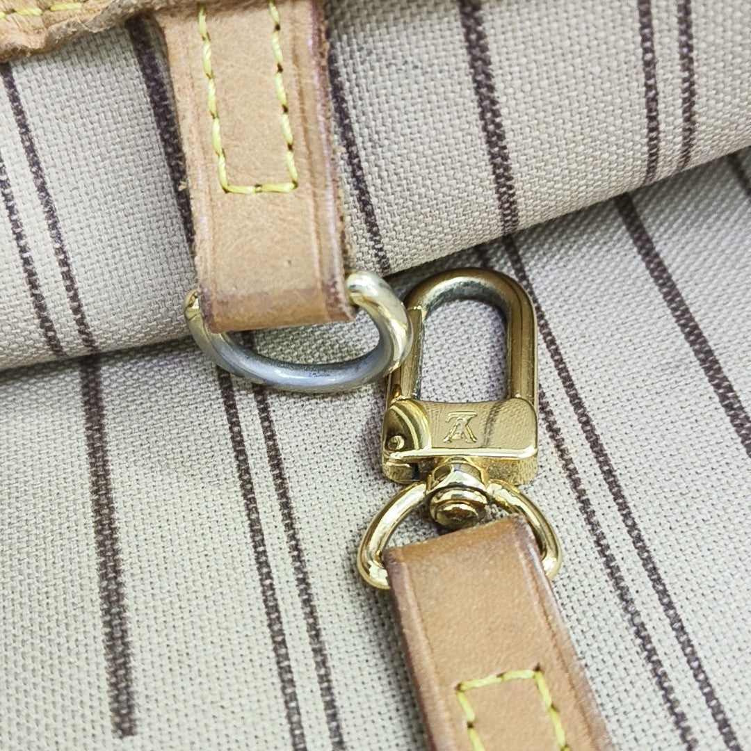 NEVERFULL GM Monogram Coated Canvas Brown