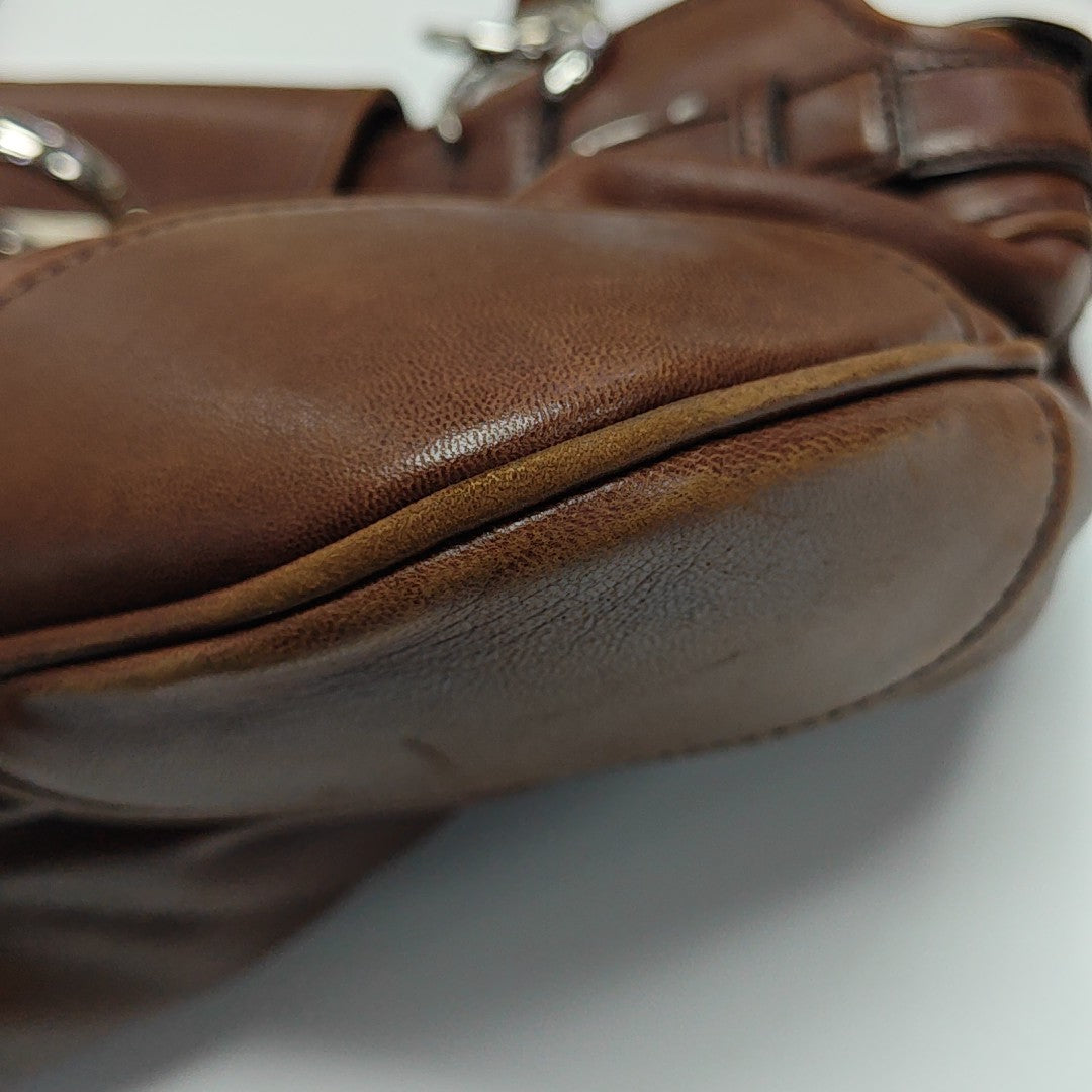 Marissa Lambskin Brown