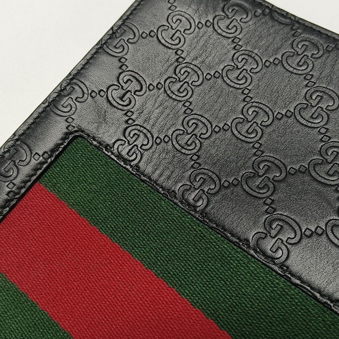 Signature Monogram Calfskin Black
