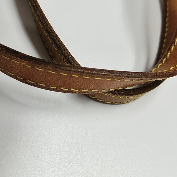 MONTORGUEI PM Monogram Coated Canvas Brown