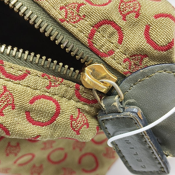 Canvas Top Handle Bag Brown
