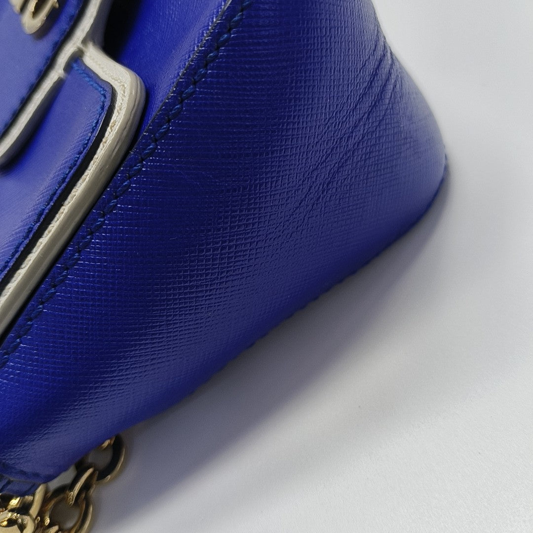 Gancini Calfskin Blue